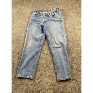 Jake Agave Jeans Mens 35 Waterman Blue Straight Fit Mid Rise Pockets 35x28 *